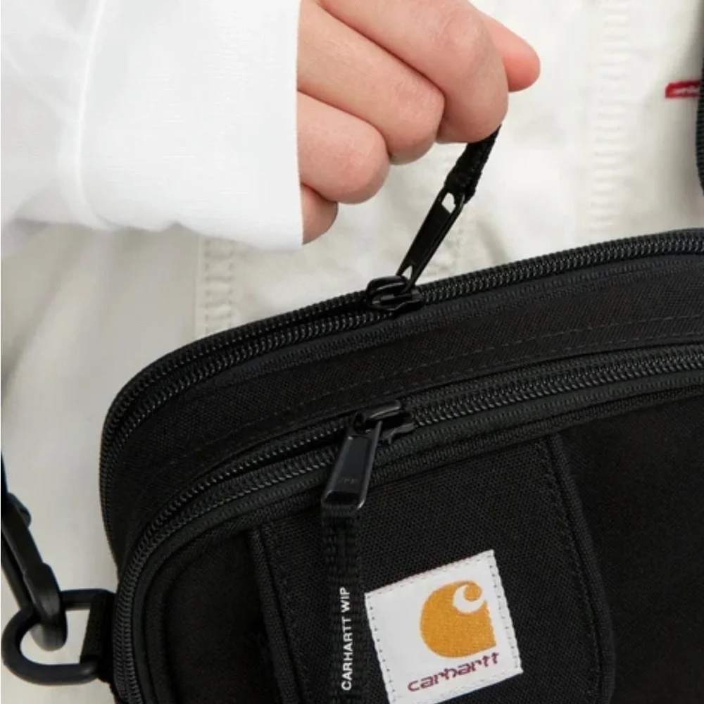Carhartt WIP Black Messenger Bag